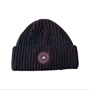 * Adidas WOMENS STELLA MCCARTNEY 2-TONED KNIT BEANIE (ASMC)